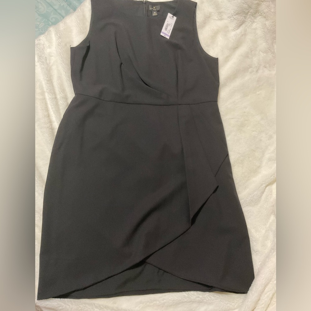 Worthington sleeveless black dress